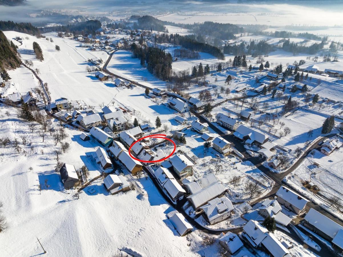 Gailtal Appartements Nähe Skigebiet Wertschach Buitenkant foto